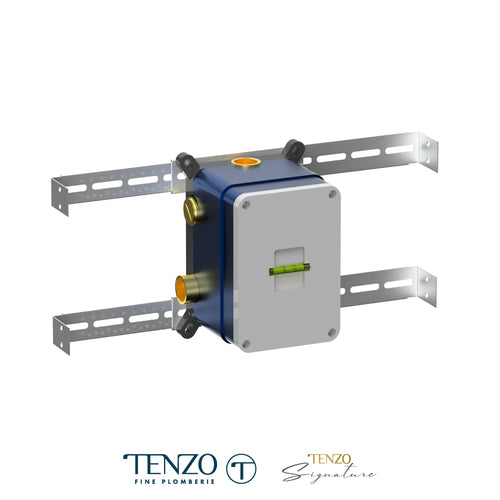 Tenzo T-box PEX Connections Shower Rough-In