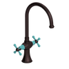 Rubinet Two Handle Single Hole Kitchen Set Oil Rubbed Bronze
