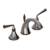 Rubinet Widespread Lav. Set. (less drain) Polished Nickel