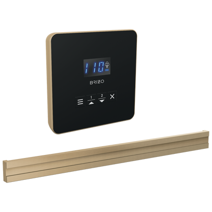 Brizo Square Bilateral Steam Set
