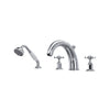 Perrin & Rowe Edwardian™ 4-Hole Deck Mount Tub Filler