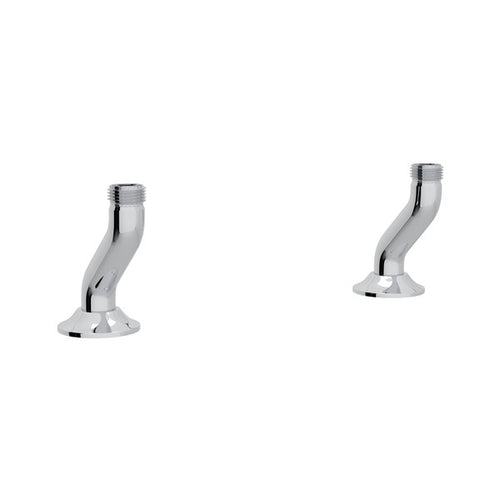 Perrin & Rowe Georgian Era™ Bridge Kitchen Faucet Deck Unions
