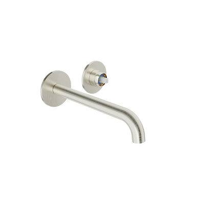Baril Single lever wall-mounted lavatory faucet (without handle), drain not included