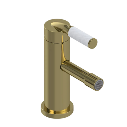 Rubinet Single Control Bidet Fitting (less drain) Natural Brass
