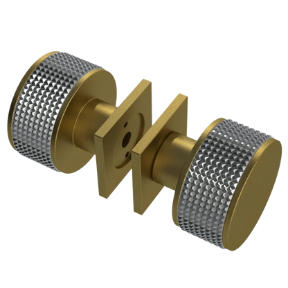 Rubinet Shower Door Knob (set) Antique Brass Matt