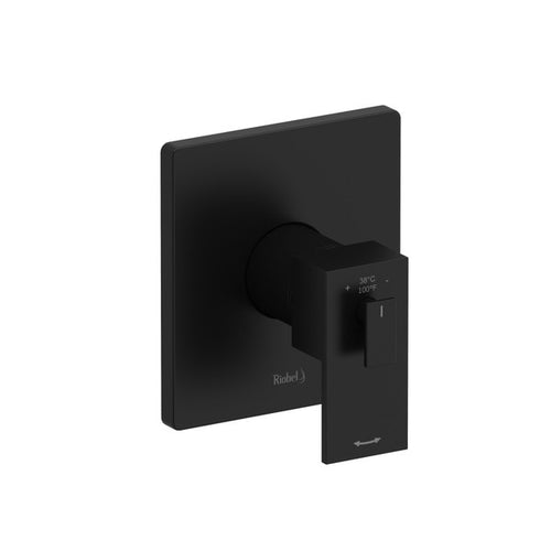 Riobel Kubik™ 1/2" Therm & Pressure Balance Trim With 2 Functions