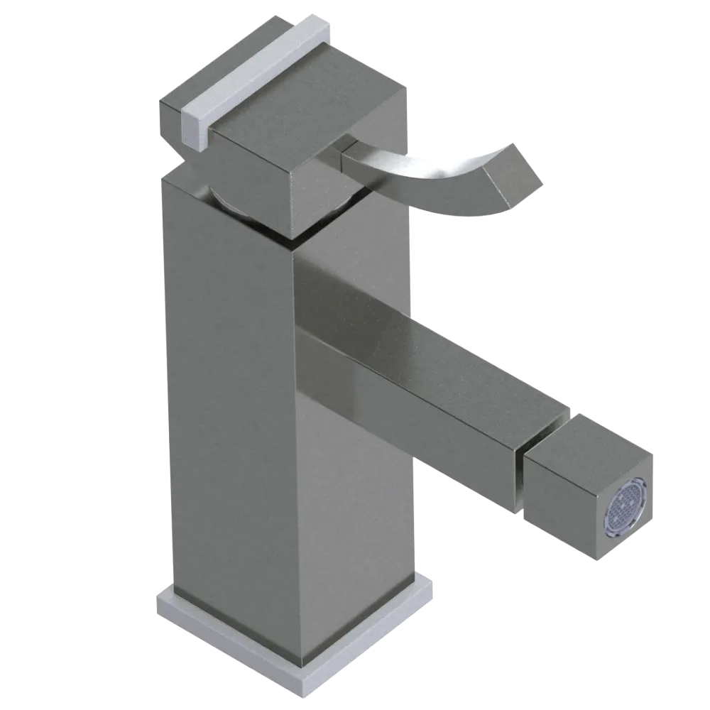 Rubinet Single Control Bidet Fitting (less drain) Satin Nickel