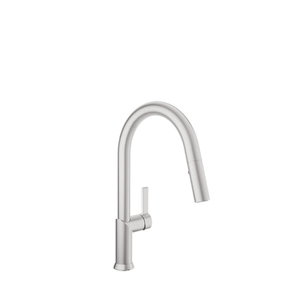 Baril Single-hole kitchen faucet with 2-function pull-down spray