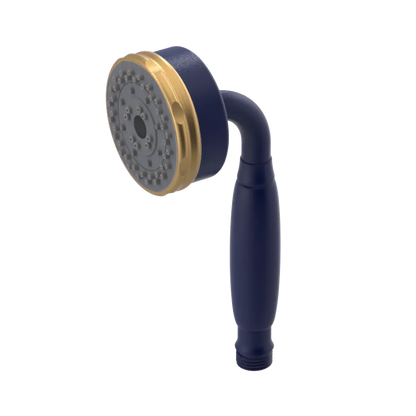 Rubinet 3 Function Hand Held Shower Only Midnight Blue