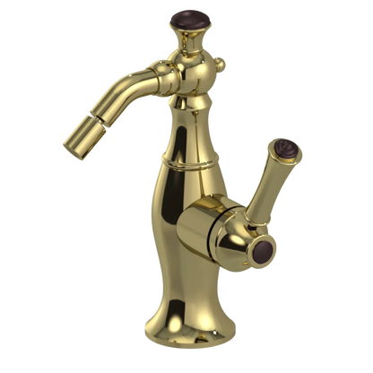 Rubinet Single Control Bidet Fitting (less drain) Natural Brass