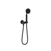 Baril 1-spray anti-limestone hand shower on wall-mounted supply elbow