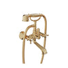 Baril Wall-mounted tub faucet with hand shower