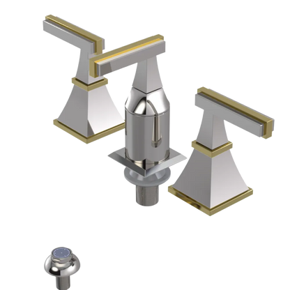 Rubinet Bidet Fitting with Spray, Diverter, and Vacum Breaker (Less Drain) Polished Nickel