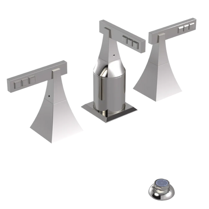 Rubinet Bidet Fitting with Spray, Diverter, and Vacum Breaker (Less Drain) Polished Nickel