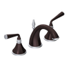 Rubinet Widespread Lav. Set. (less drain) Oil Rubbed Bronze