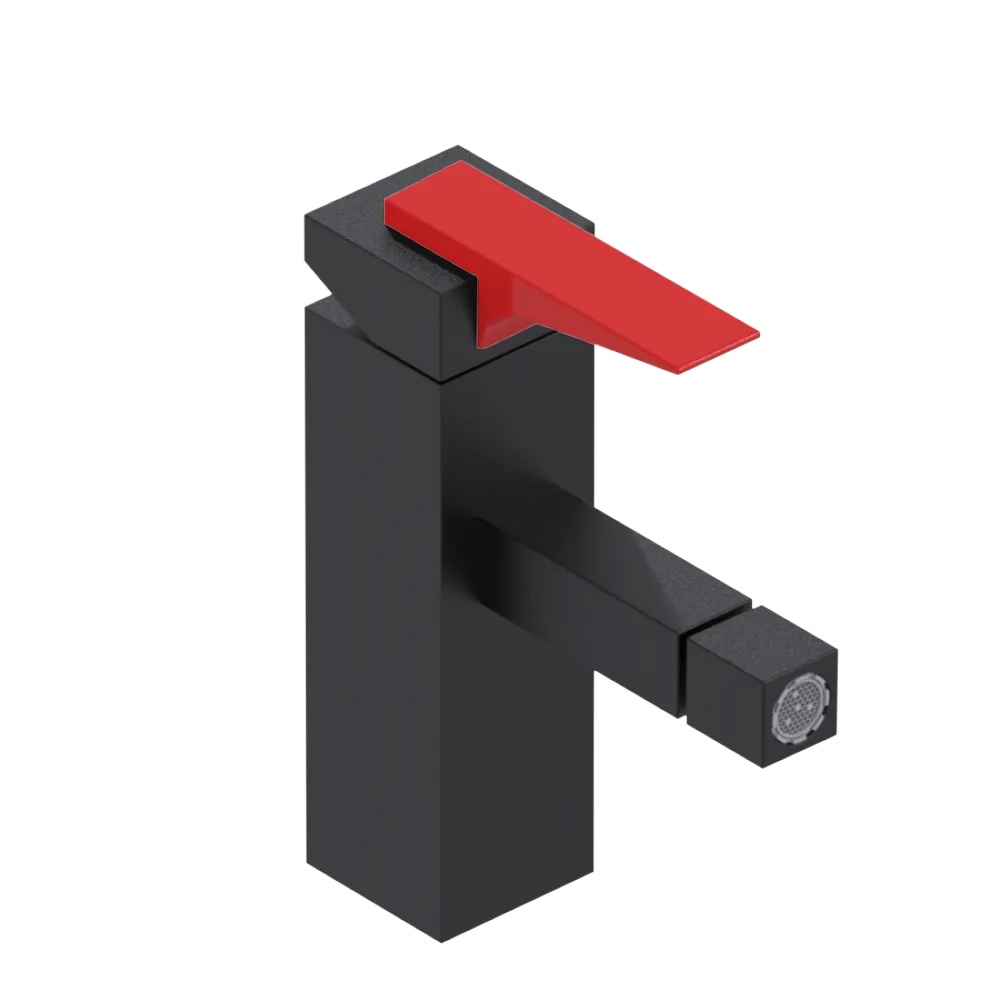 Rubinet Single Control Bidet Fitting (less drain) Matt Black