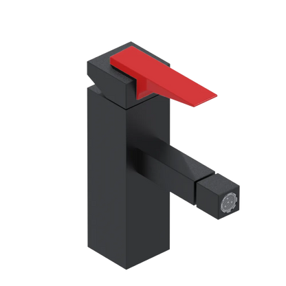 Rubinet Single Control Bidet Fitting (less drain) Matt Black