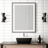 KALIA EFFECTLED-illuminated bathroom mirror - 30" x 38"