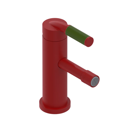 Rubinet Single Control Bidet Fitting (less drain) Maroon