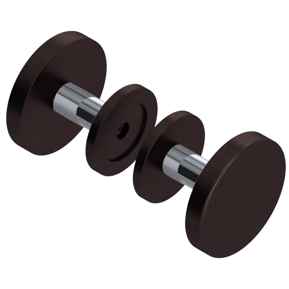 Rubinet Shower Door Knob (set) Oil Rubbed Bronze