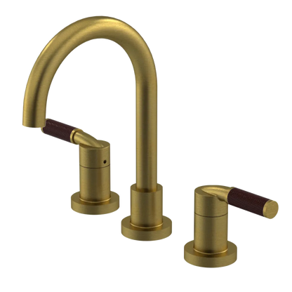 Rubinet Widespread Lav. Set. (less drain) Antique Brass Matt
