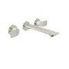 Baril Two handles wall-mounted lavatory faucet, drain not included