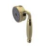 Rubinet 3 Function Hand Held Shower Only Natural Brass