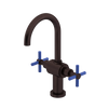 Rubinet Single Hole Dual Handle Lav. Set with LaSalle Spout (less drain) Oil Rubbed Bronze