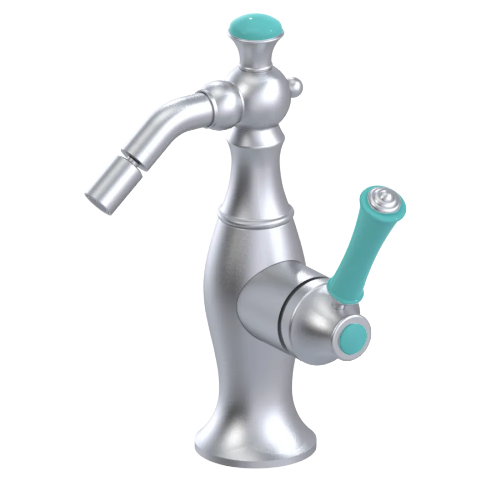 Rubinet Single Control Bidet Fitting (less drain) Satin Chrome