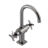 Rubinet Single Hole Dual Handle Lav. Set. (less drain) Polished Nickel