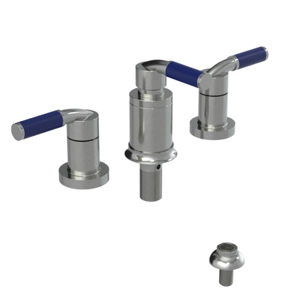 Rubinet Bidet Fitting with Spray, Diverter, and Vacuum Breaker (less drain) Satin Nickel