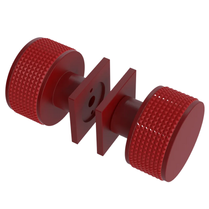 Rubinet Shower Door Knob (set) Maroon