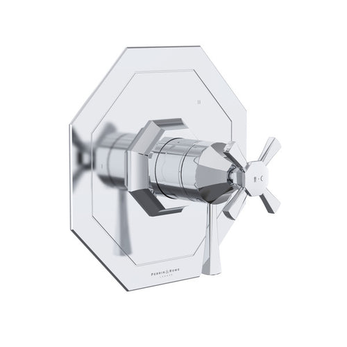 Perrin & Rowe Deco™ 1/2" Therm & Pressure Balance Trim With 5 Functions