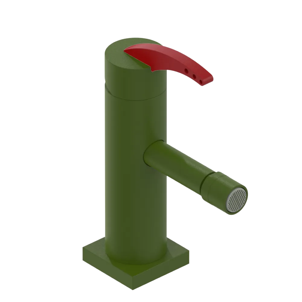 Rubinet Single Control Bidet Fitting (less drain) Green Envy