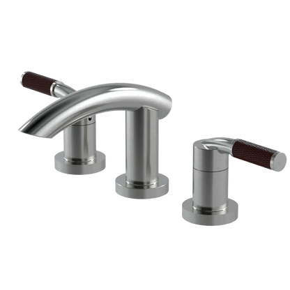 Rubinet Widespread Lav. Set. (less drain) Satin Nickel