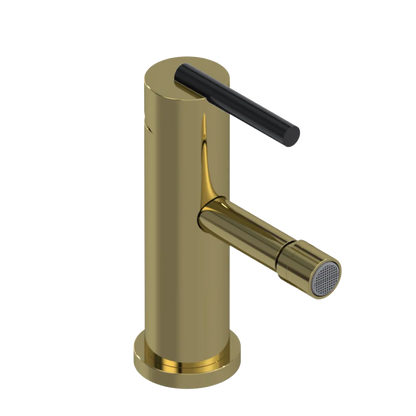 Rubinet Single Control Bidet Fitting (less drain) Natural Brass