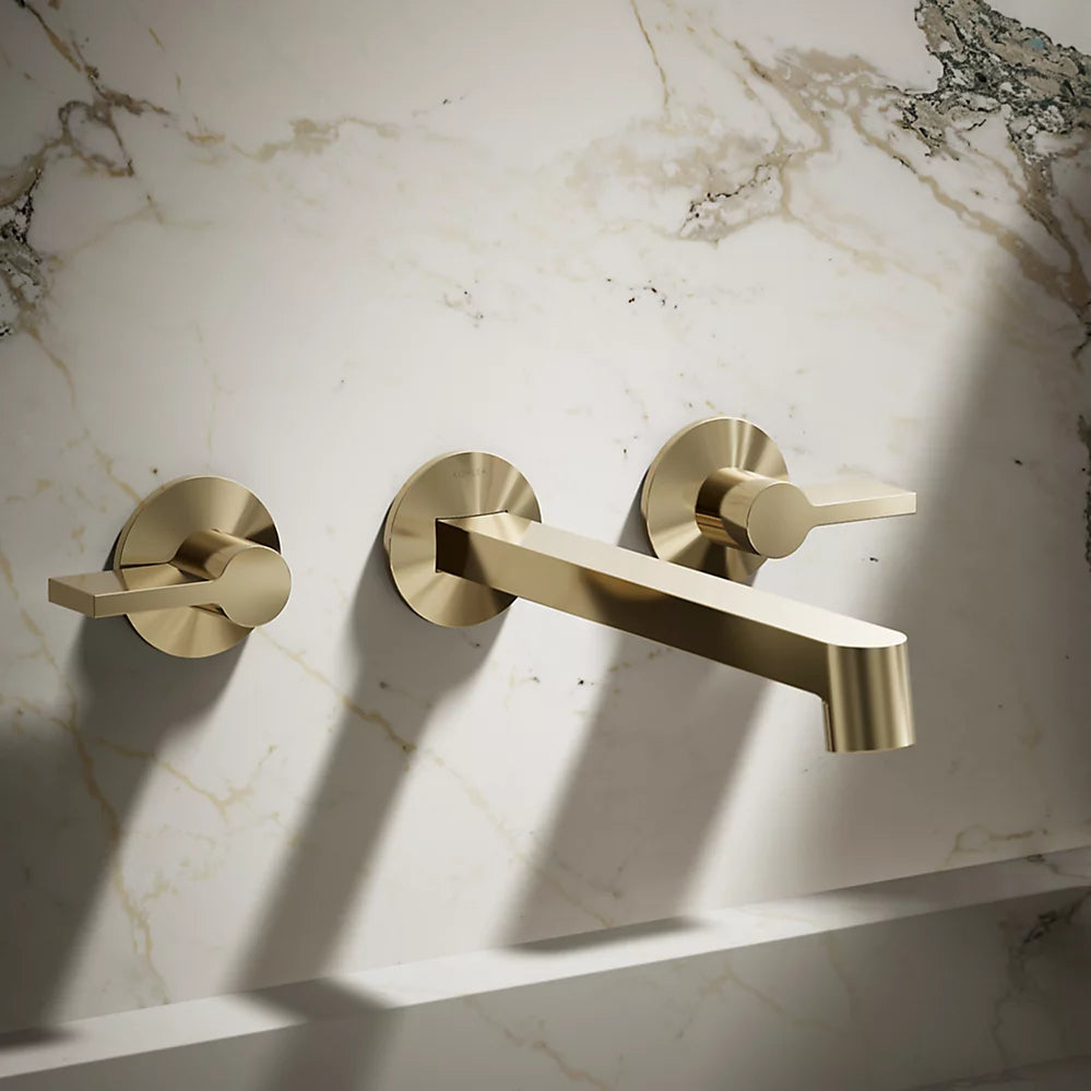 Components® Wall-mount bathroom sink faucet spout with Row design, 1.2 gpm