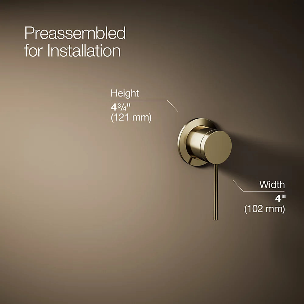 Components® Wall-mount bathroom sink faucet handle