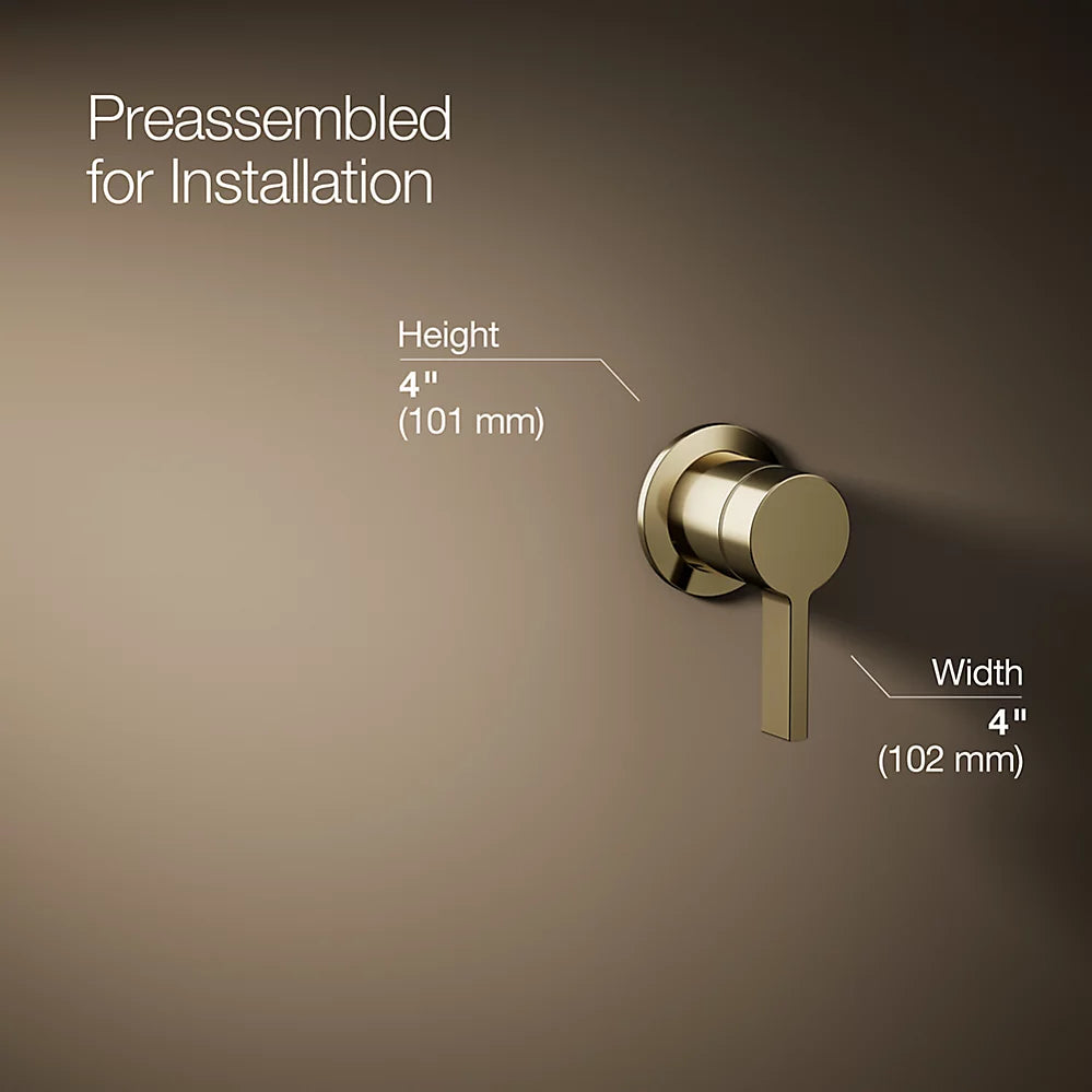 Kohler Components® Wall-mount bathroom sink faucet handle only