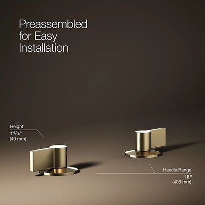 Components® Lever bathroom sink faucet handles