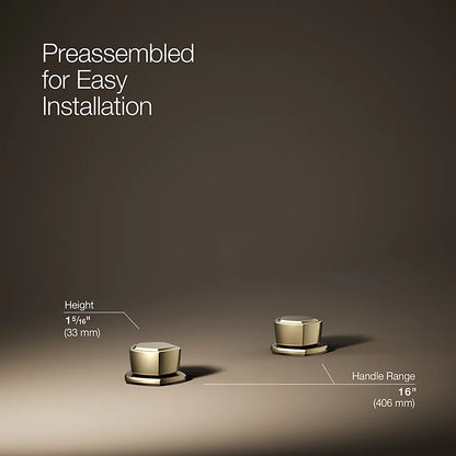Occasion® Knob bathroom sink faucet handles