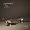 Components® Industrial bathroom sink faucet handles