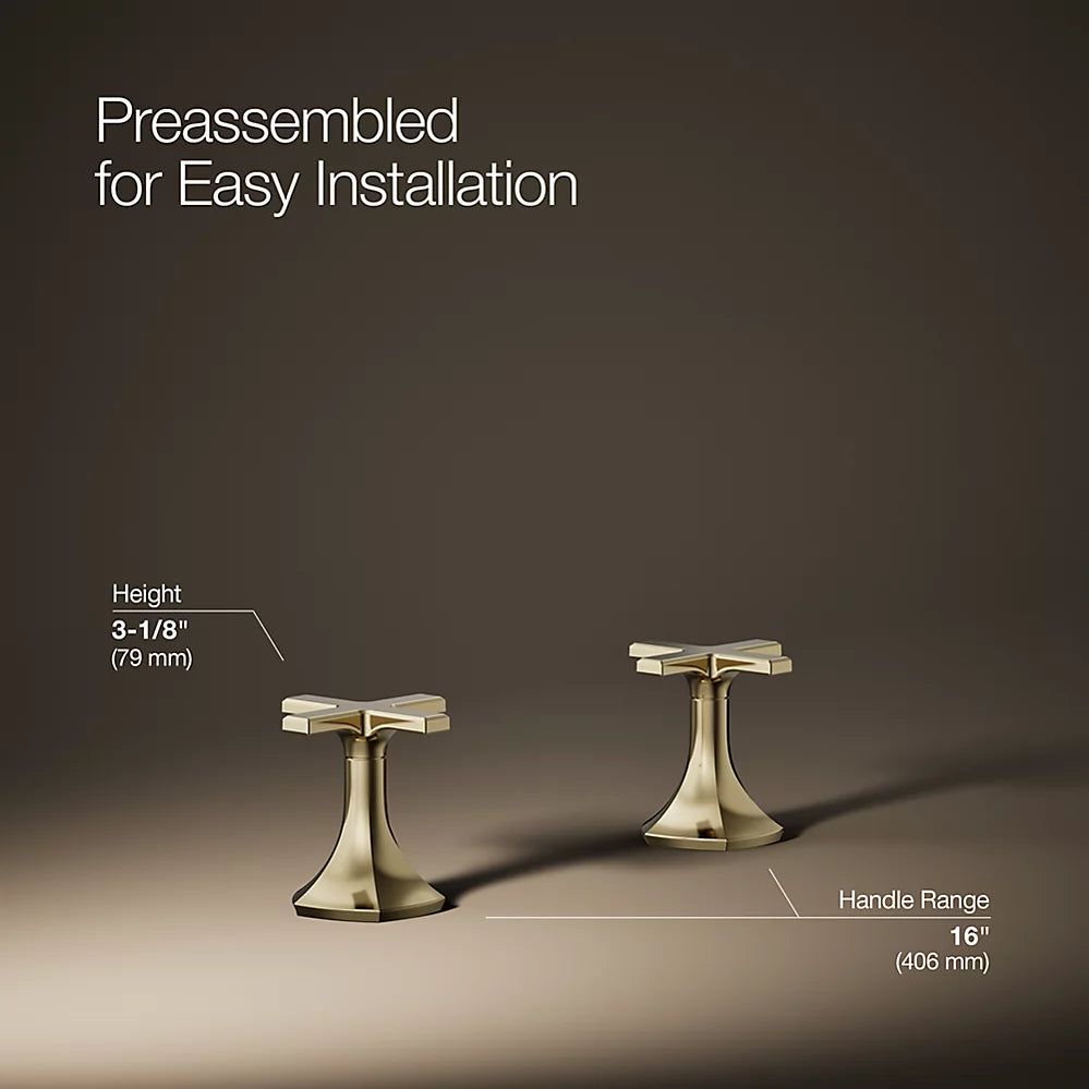 Occasion® Cross bathroom sink faucet handles