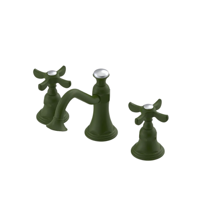 Rubinet Widespread Lav. Set. (less drain) Green Envy