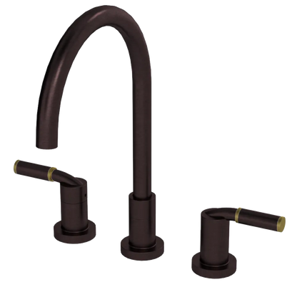 Rubinet Widespread Kitchen Set Oil Rubbed Bronze
