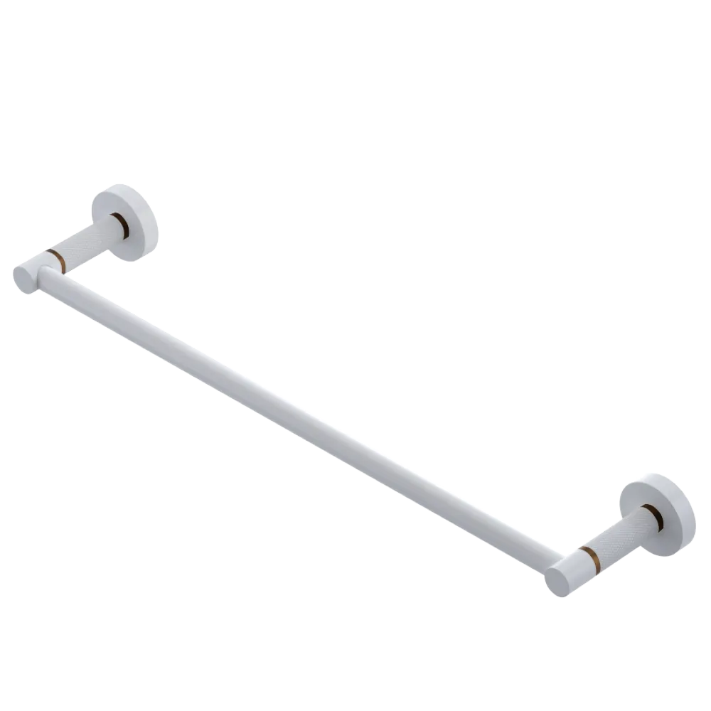 Rubinet Towel Bar 18" Matt White