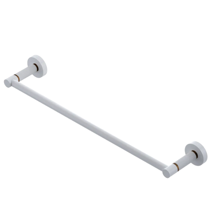 Rubinet Towel Bar 18" Matt White