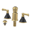 Rubinet Bidet Fitting with Spray, Diverter, and Vacum Breaker (Less Drain) Satin Brass