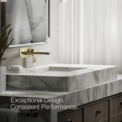 Parallel® Wall-mount single-handle bathroom sink faucet, 1.2 gpm