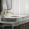 Components® Wall-mount bathroom sink faucet Oyl handle trim